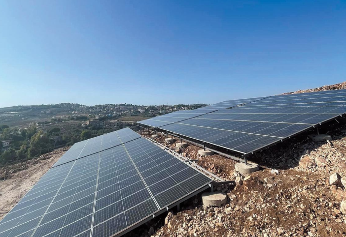 Hybrid solar installation