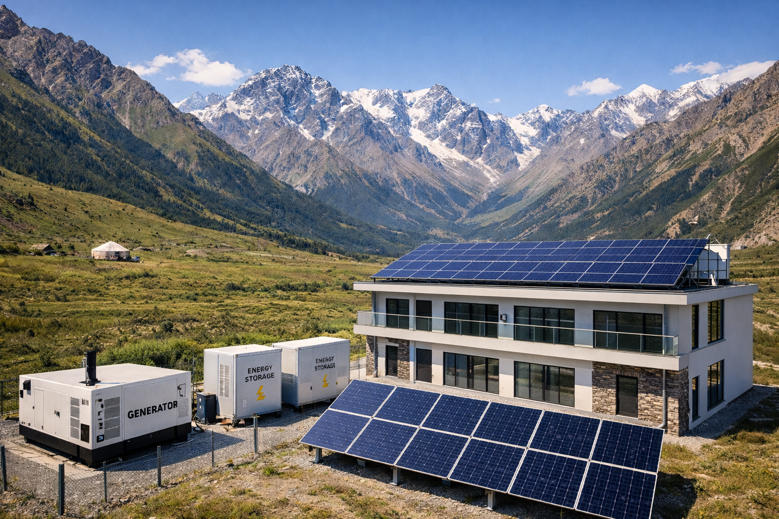 On-grid solar installation